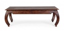 Tavolino jaipur opium in legno stile fusion cm 130x70