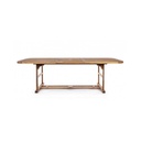 Tavolo Per esterno Noemi Allungabile in Legno 180-240x100x h 74cm