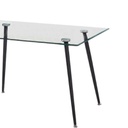 Tavolo SETFULL in cristallo 120x80