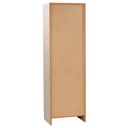 Armadio multiuso un anta Olmo Chiaro 46x34x h147 cm