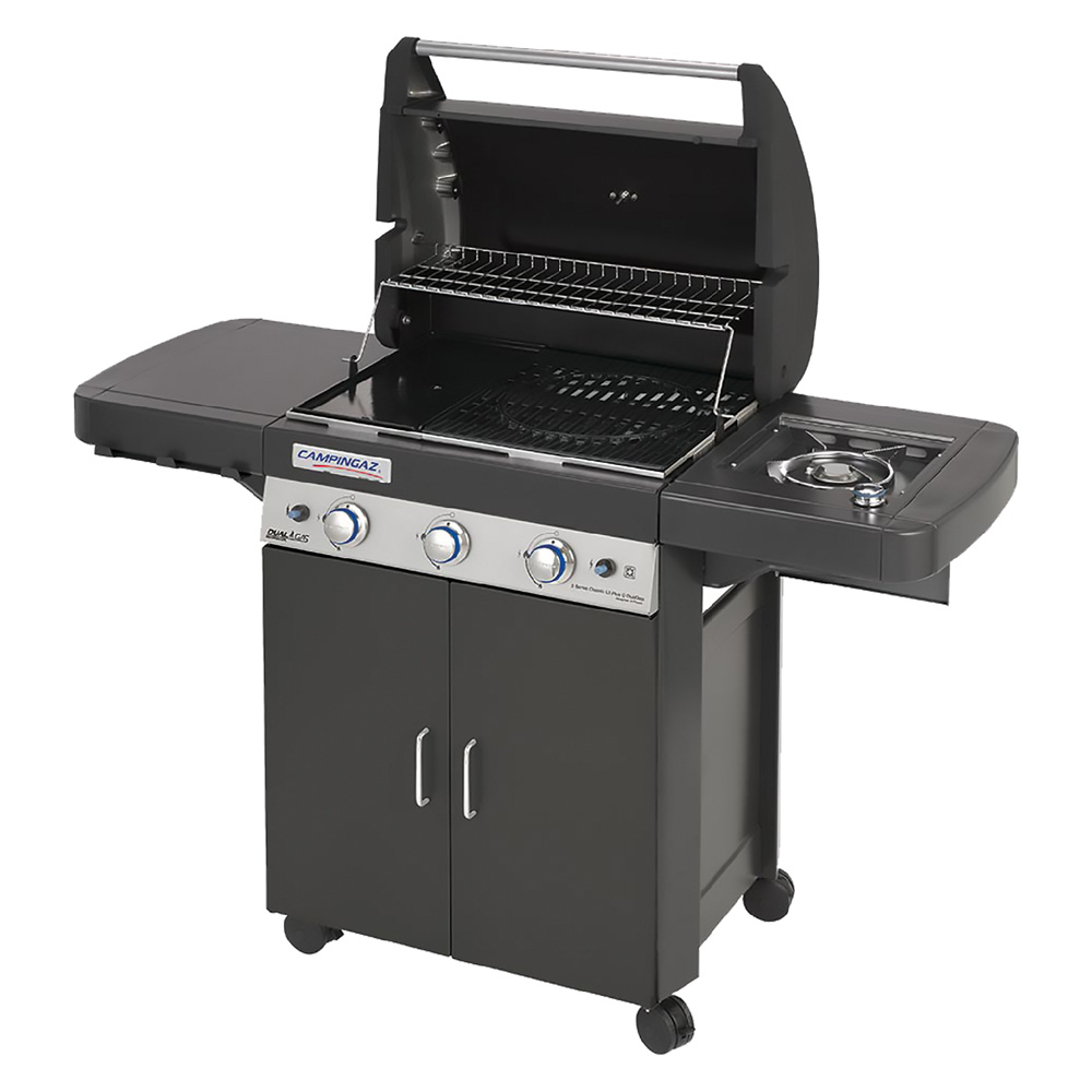 Barbecue A Gas '3 Series Ls Plus Dark Dg' Kw 9,6 + Kw 2,3