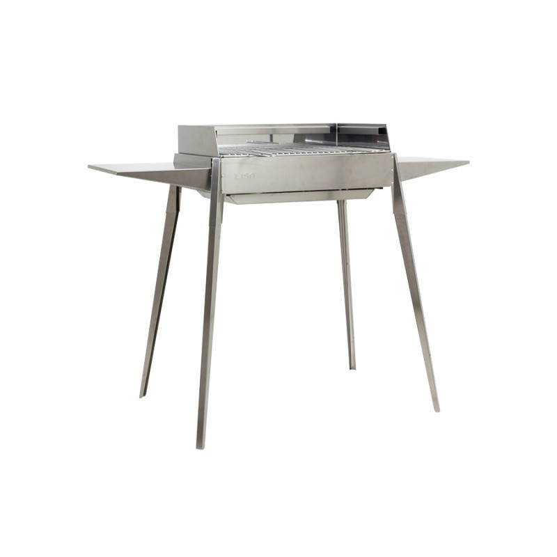 Barbecue Etna in acciaio da esterno cm 122x 62 x 85 h