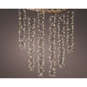 Cascata luminosa a LED per decorazione, lunghezza 200 cm