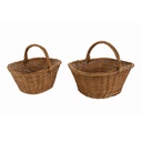 Cesto vimini europeo giovanni 1-2 ovalecm 50x34h21/39