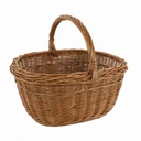 Cesto vimini europeo olanda ovale cm 37x28h18/31