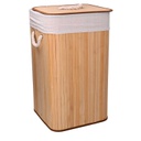 Cestone bambu naturale cm 35x35h60
