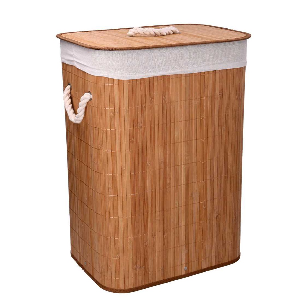 Cestone bambu naturale cm 40x30h57