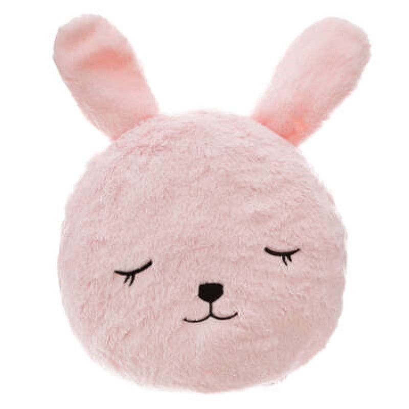 Cuscino coniglio rosa Ø28 cm