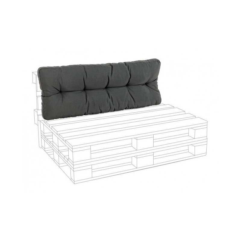 Cuscino schienale pallet in tessuto Poly carbon