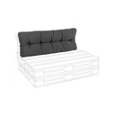 Cuscino schienale pallet in tessuto Poly carbon