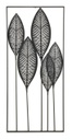 Decorazione Parete Adhira 61X135  