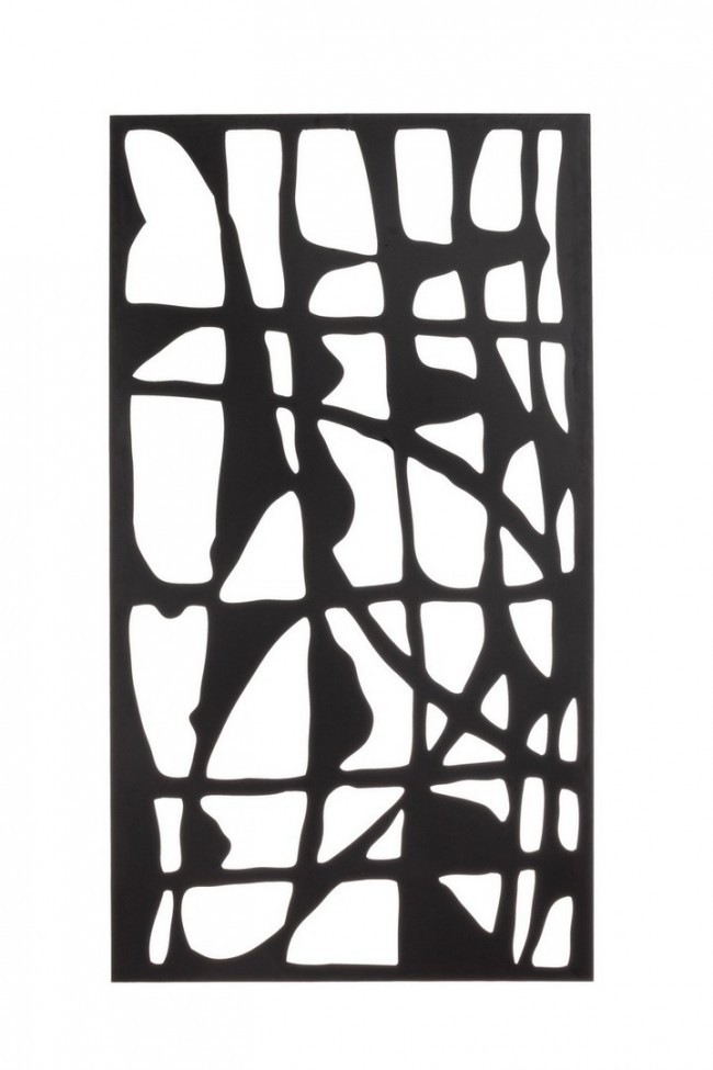 Decorazione Parete Zaira Nero 60X110  
