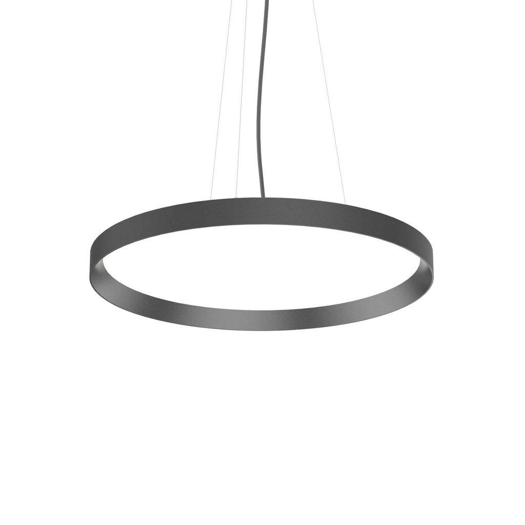 FLY SP D60 4000K Nero - Lampada sospensione D600xH295-1313mm