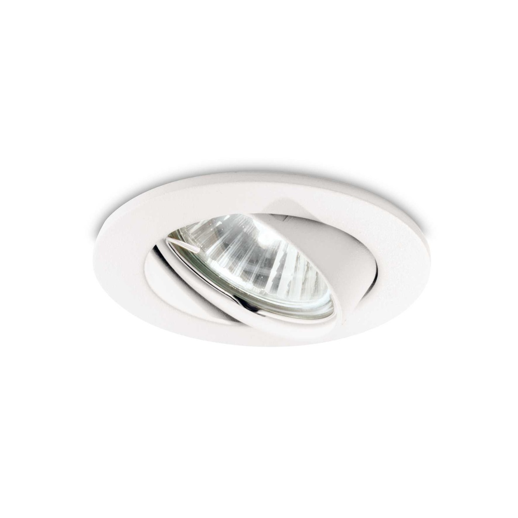 Faretto ad incasso bianco D 82 x H 90 mm