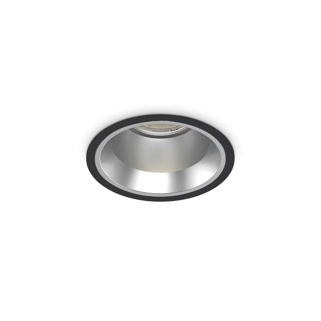 Faretto incasso 15W 3000K nero D110xH76mm