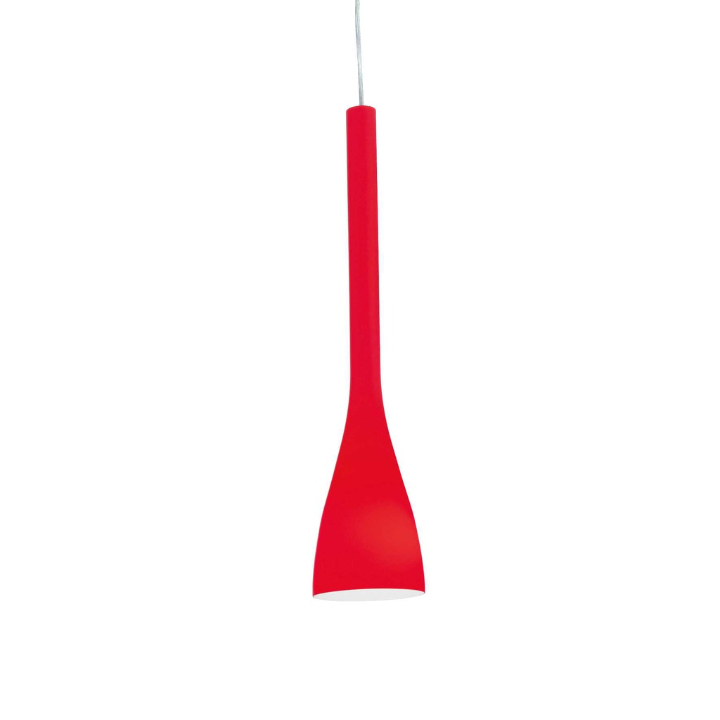 Lampada a sospensione rosso D 105 x H min 670 - max 2420 mm