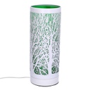 Lampada aroma metallo touch verde cmø10h26