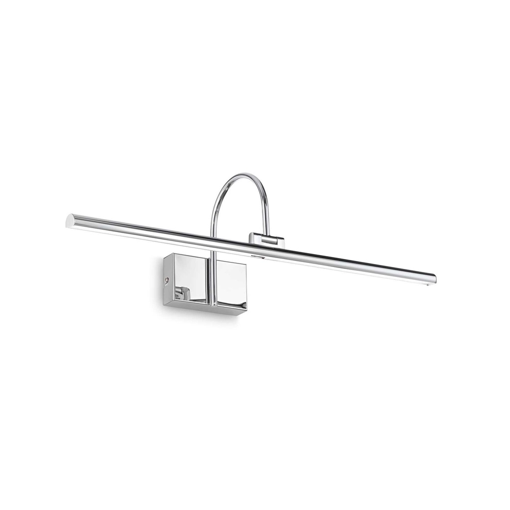 Lampada da parete Bonjour AP D60 cromo - L 600 x H 175 x P 180 mm