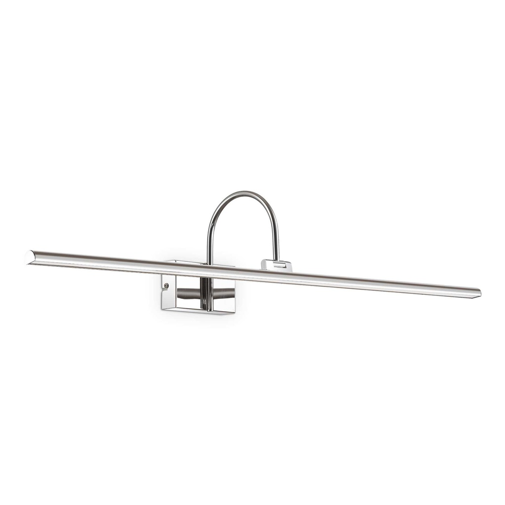 Lampada da parete Bonjour AP D90 cromo - L 900 x H 175 x P 180 mm