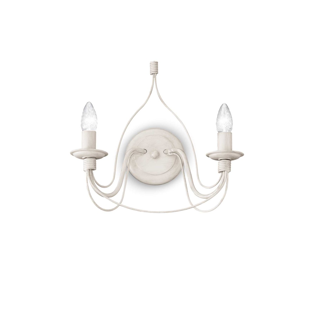 Lampada da parete Corte Bianca - L 360 x H 370 x P 205 mm