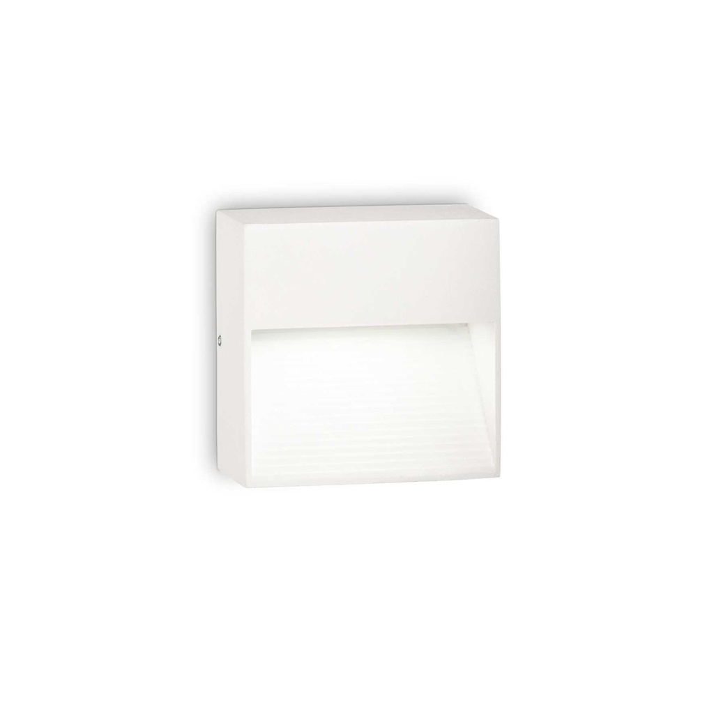 Lampada da parete Down Bianco - L85xH85xP50mm
