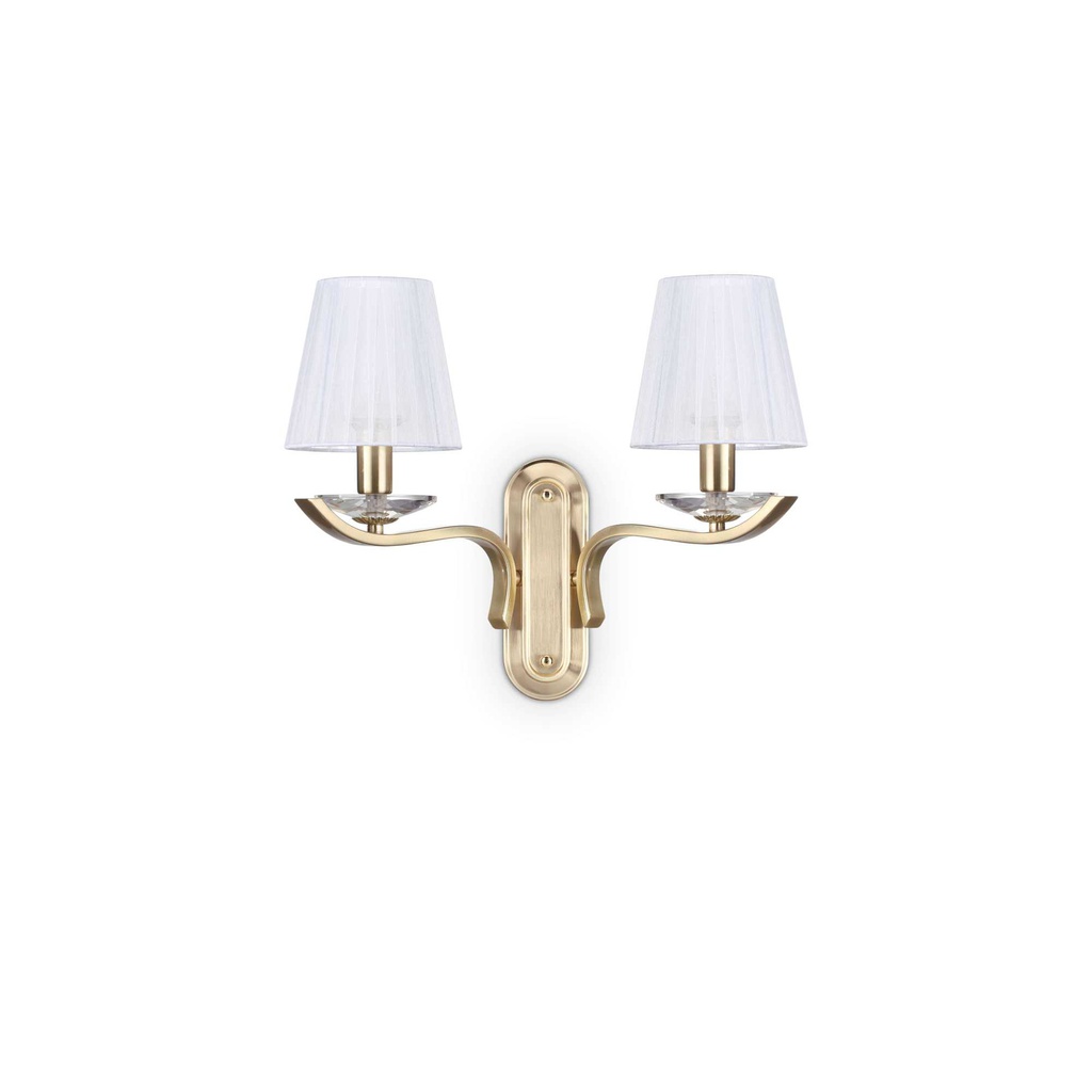 Lampada da parete Pegaso in ottone - L 430 x H 335 x P 205 mm