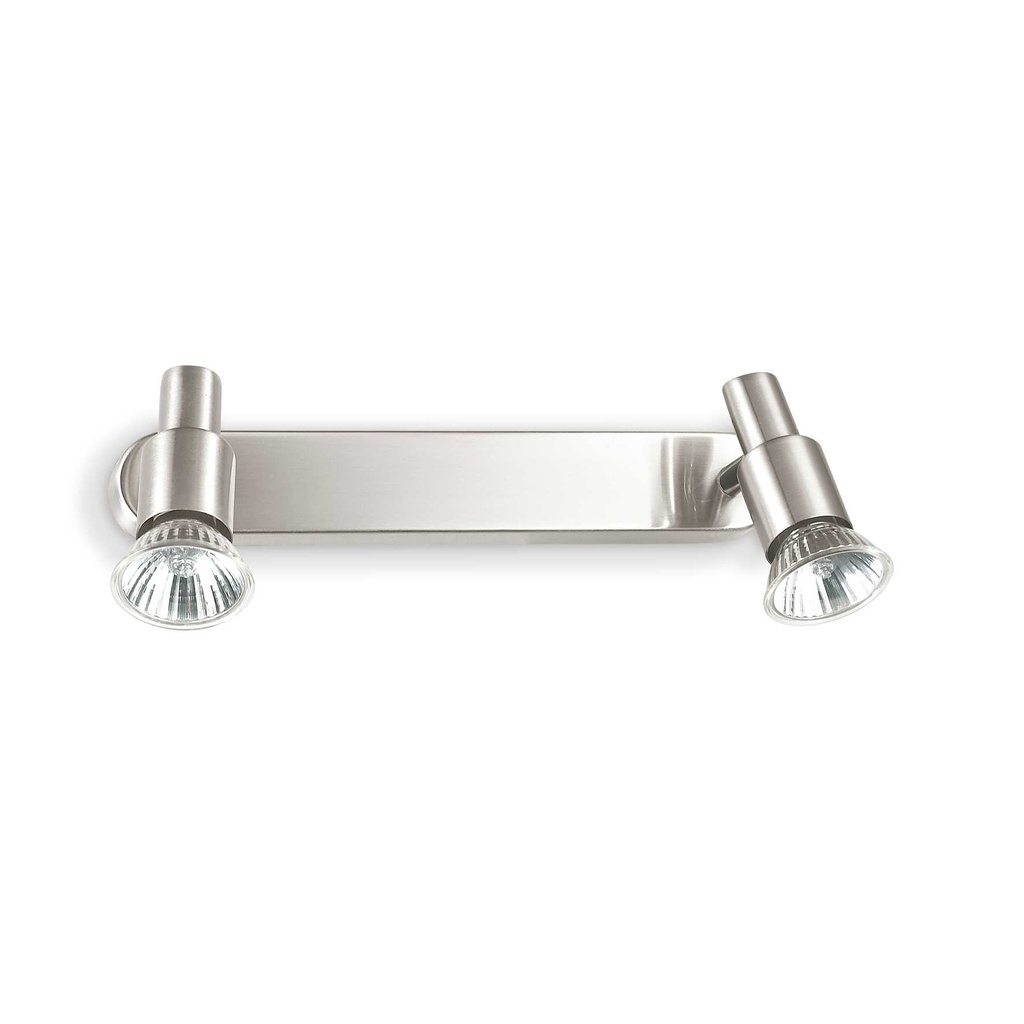 Lampada da parete SLEM in nickel - 260x100x130 mm