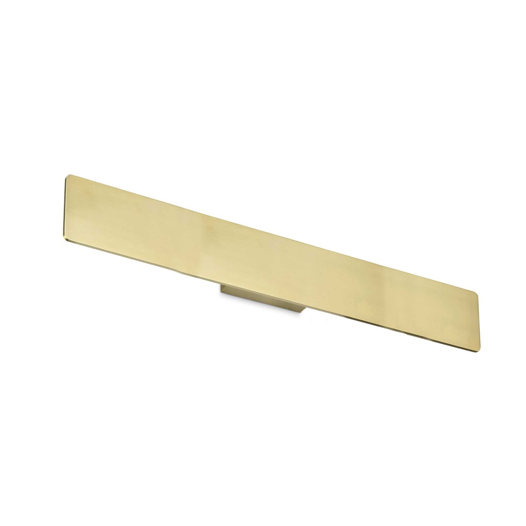 Lampada da parete Zig Zag in ottone, 3000K, D75 - L750xH80xP50mm