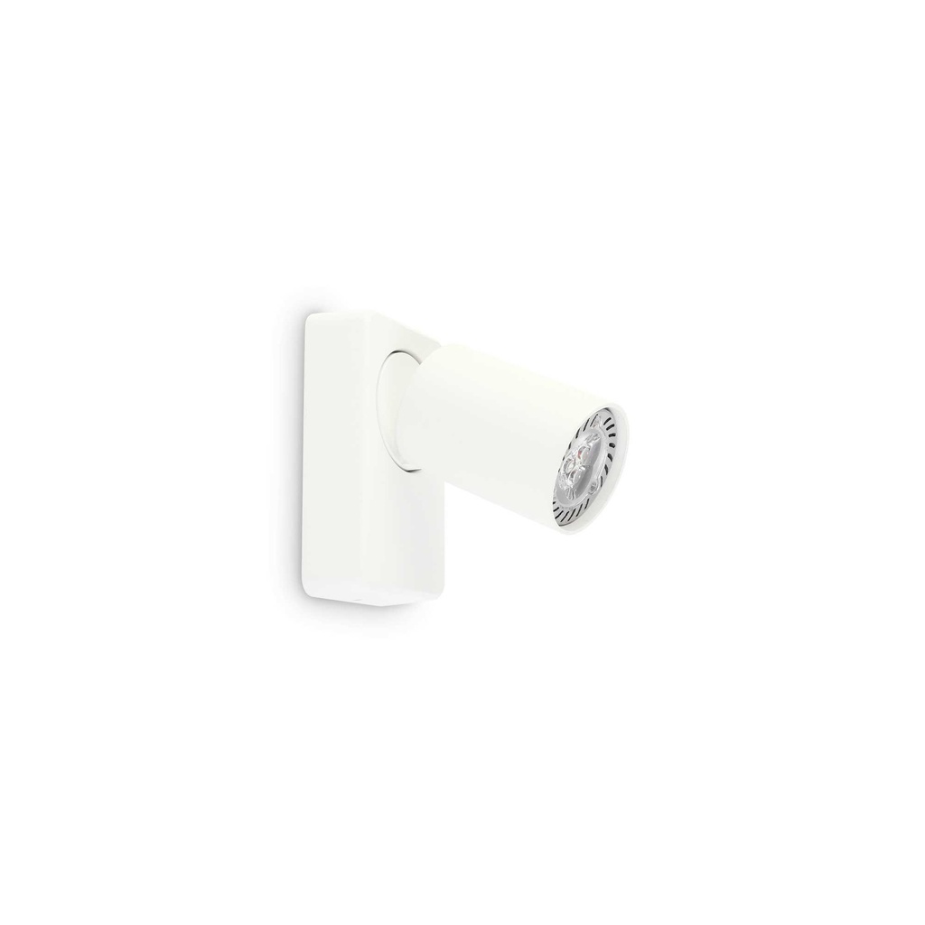Lampada da parete bianco L 70 x H 130 x P min 90 - max 115 mm