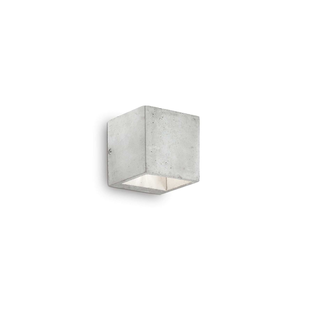 Lampada da parete cemento L 100 x H 100 x P 100 mm