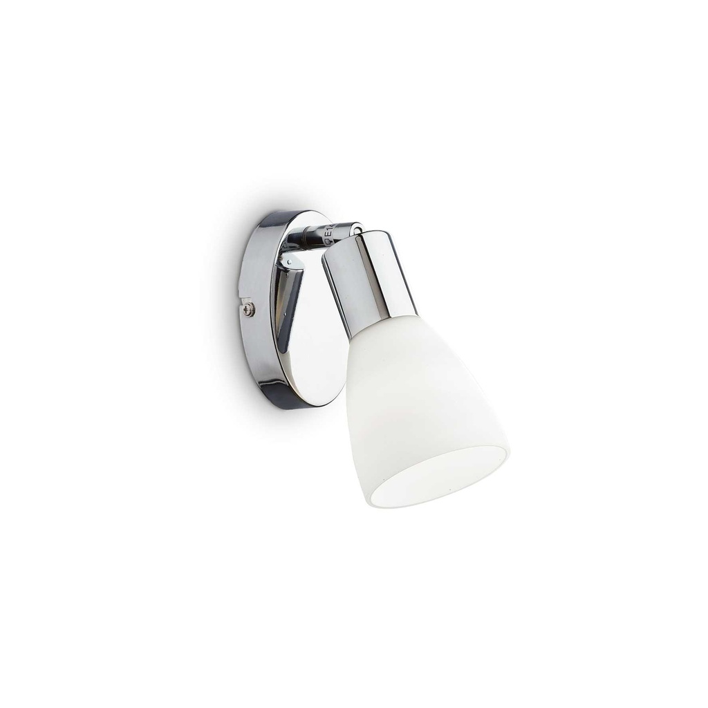 Lampada da parete cromo L 160 x H 80 x P 130 mm