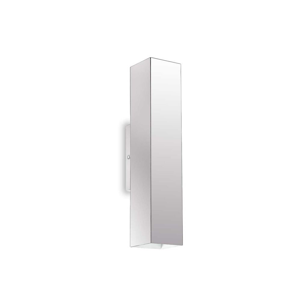 Lampada da parete cromo L 60 x H 300 x P 80 mm