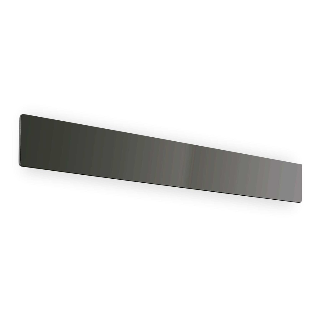 Lampada da parete nero L 750 x H 80 x P 50 mm