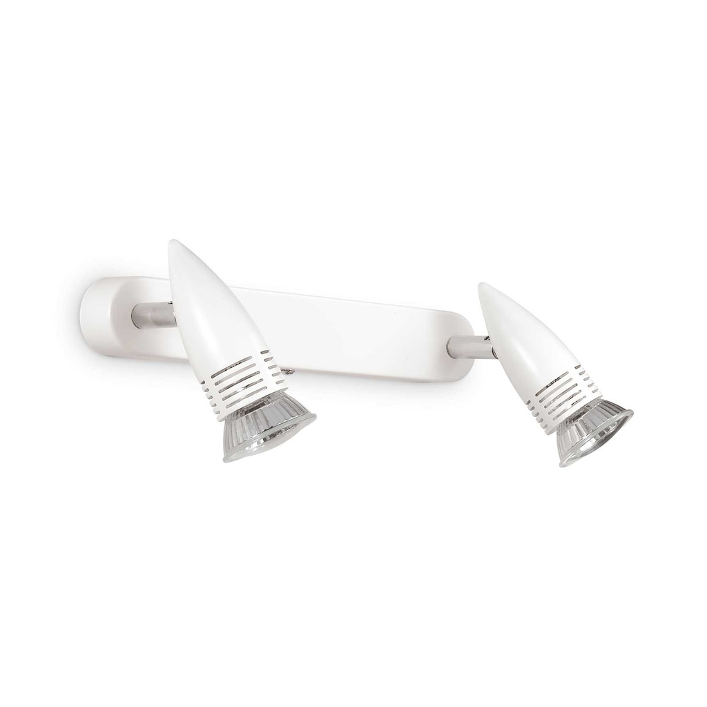 Lampada parete Alfa AP2 bianco L290xH110xP110mm