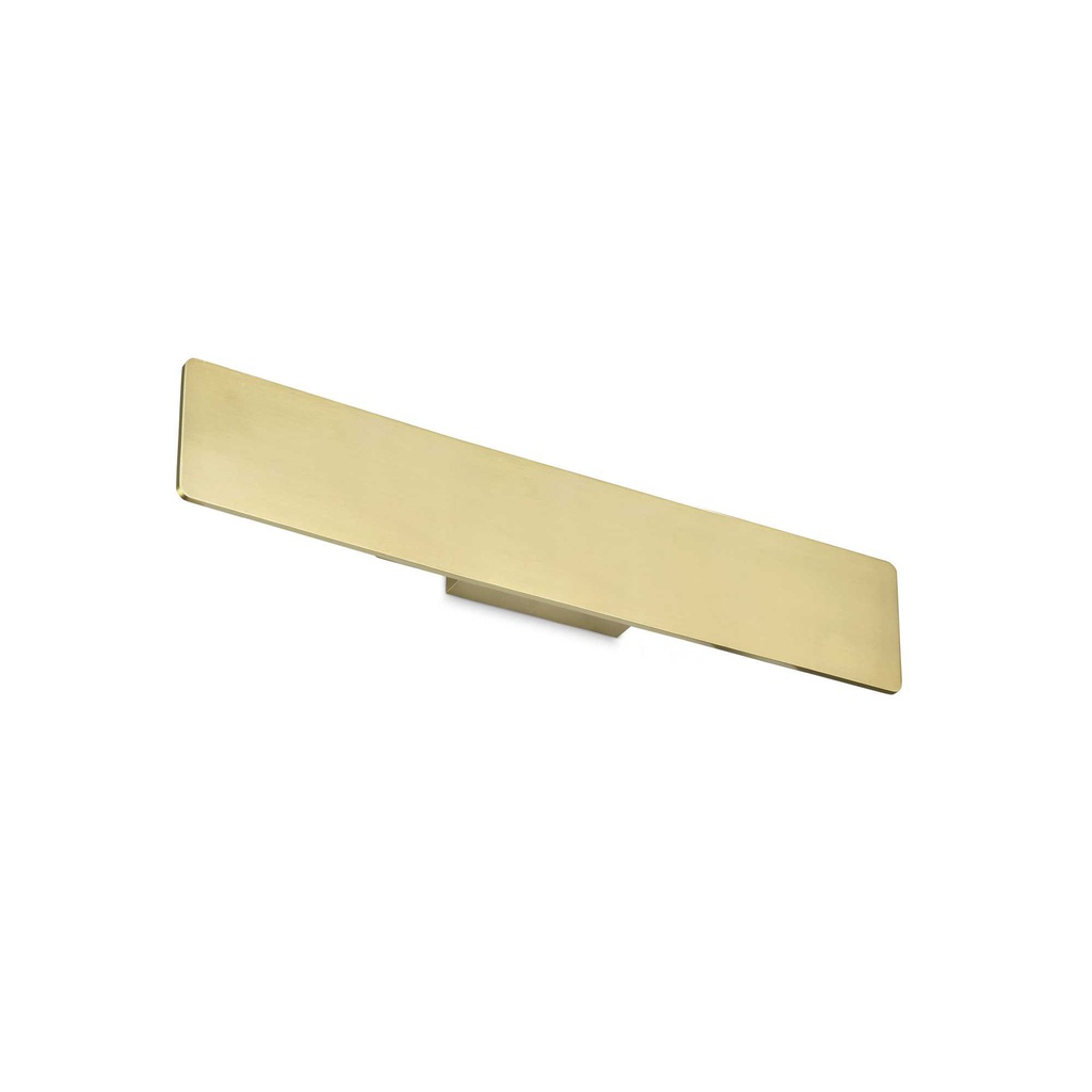 Lampada parete Zig Zag, L530xH75xP50mm, Ottone, 3000K