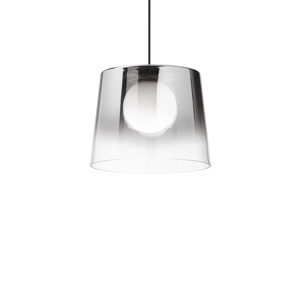 Lampada sospensione FADE cromo D270xH460-2110mm