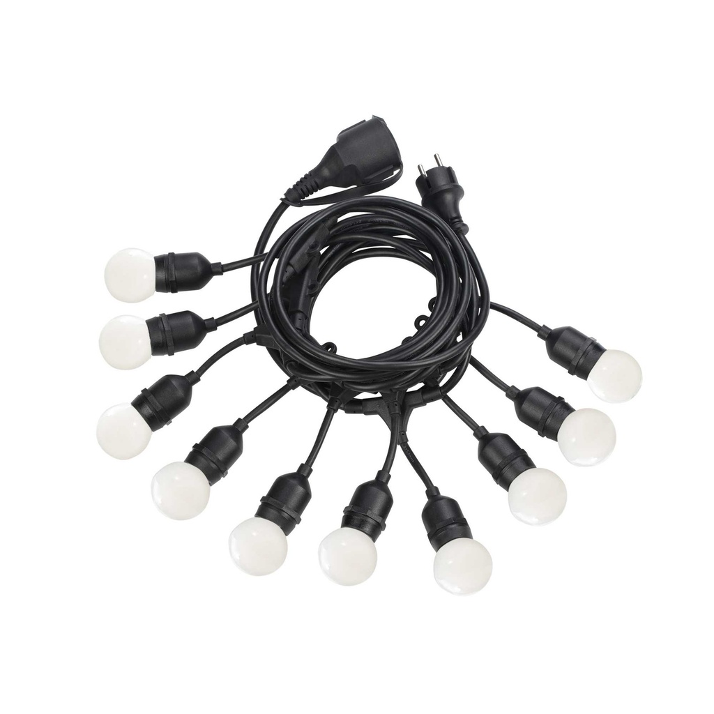Lampada sospensione FIESTA SP10 nero - L6050xH140xP40mm