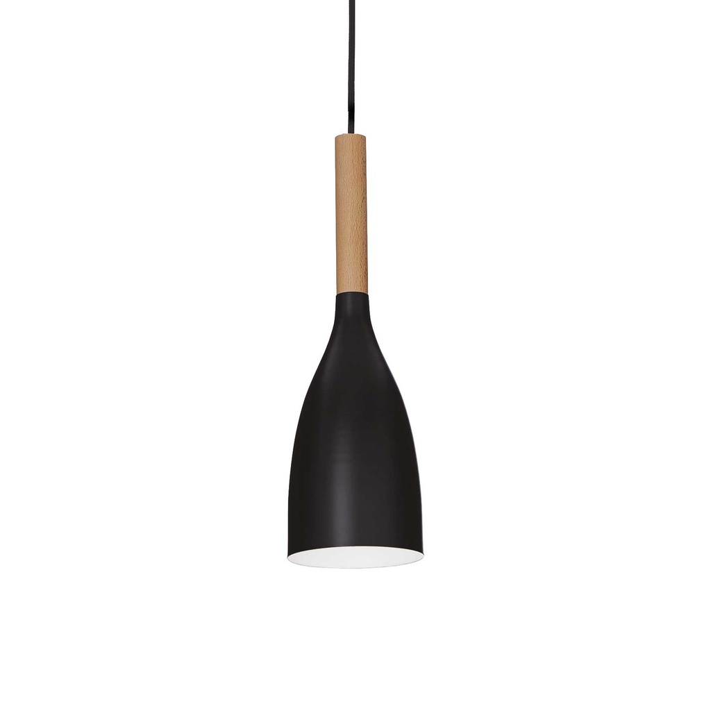Lampada sospensione Manhattan nera D110xH595-2345mm