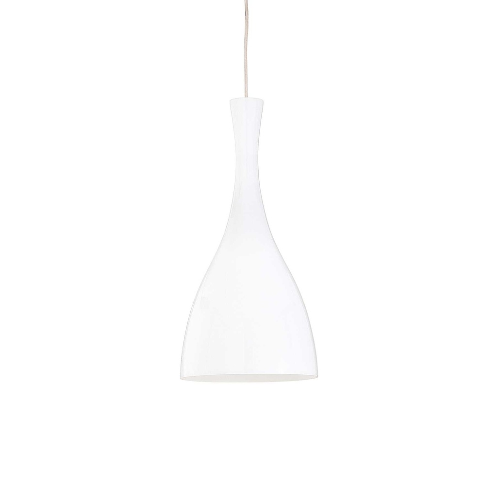 Lampada sospensione Olimpia SP1 bianco D200xH650-2400mm