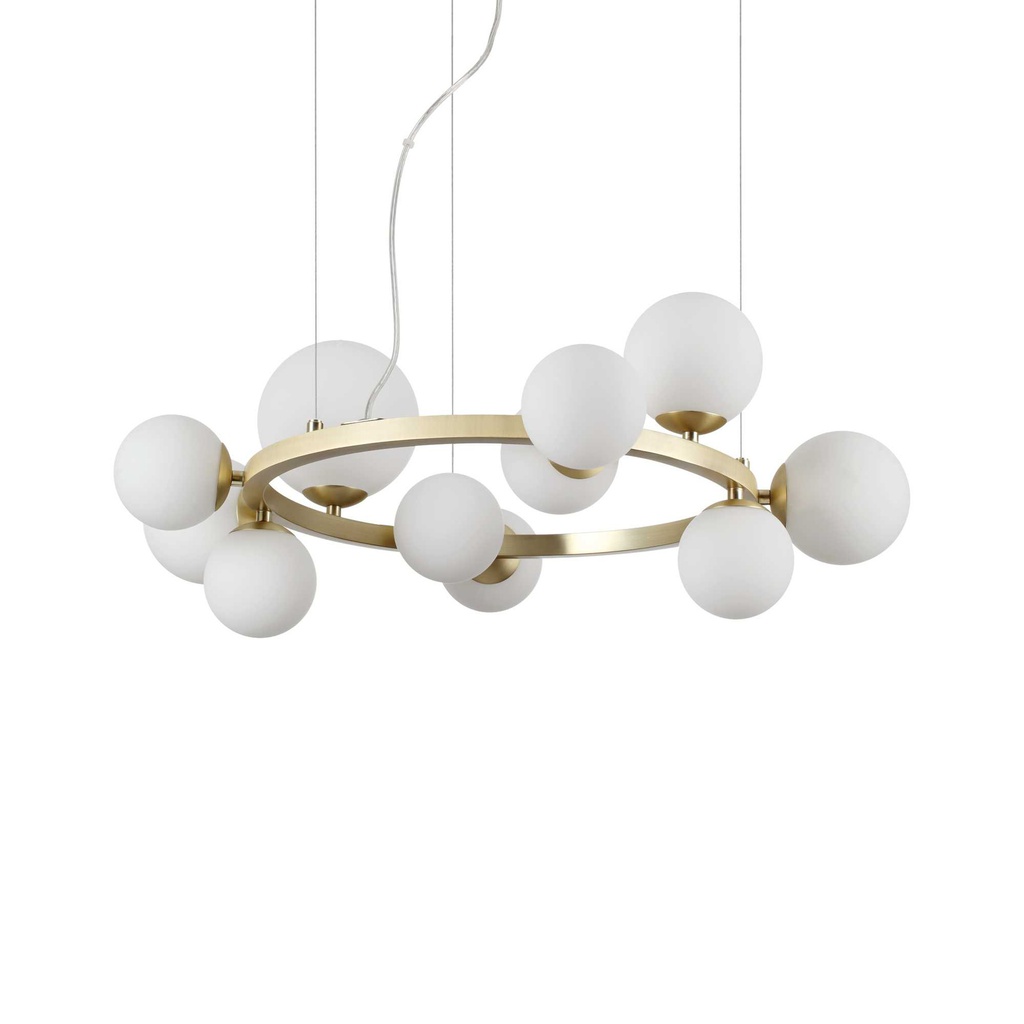 Lampada sospensione PERLAGE SP11 Bianco - D730 x H550-2300mm