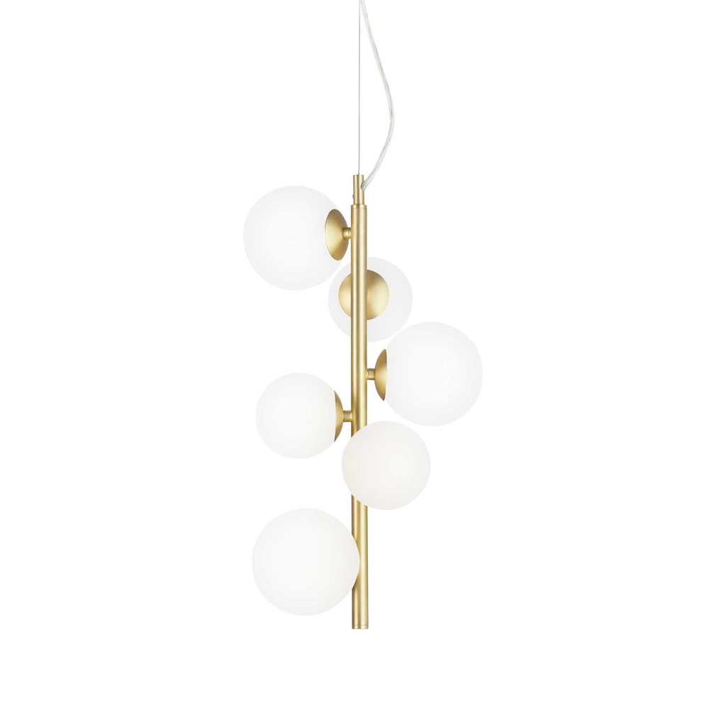 Lampada sospensione PERLAGE SP6 Bianco - D260 x H770-2520mm
