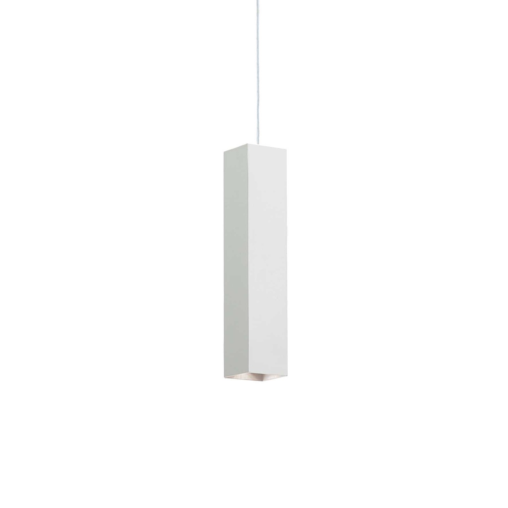 Lampada sospensione SKY bianca L60xH550-2300xP60mm