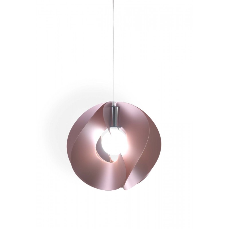 Lampadario a sospensione ATOM Rosa diametro 54x h50 cm