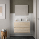 Mobile bagno sospeso Tovel rovere 80x46x54 H EFFEZ