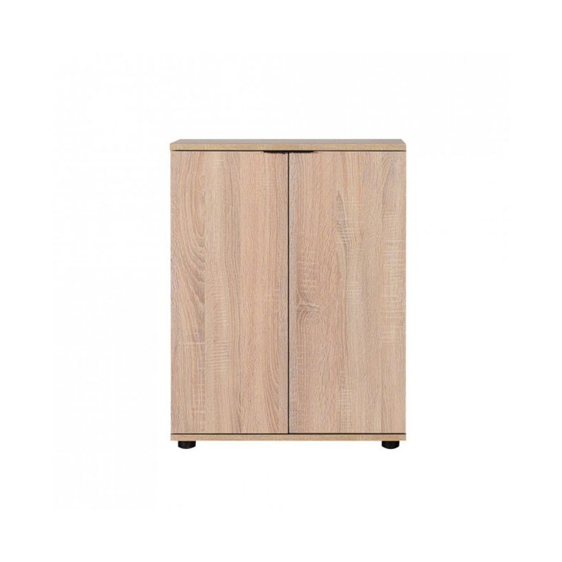 Mobile scarpiera multiuso 2 ante ripiani sonoma 60x34xh.78 cm(SHC220SN1)