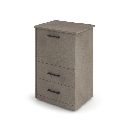 Mobile sitro con 2 cassetti colore Argilla H89x57x44cm