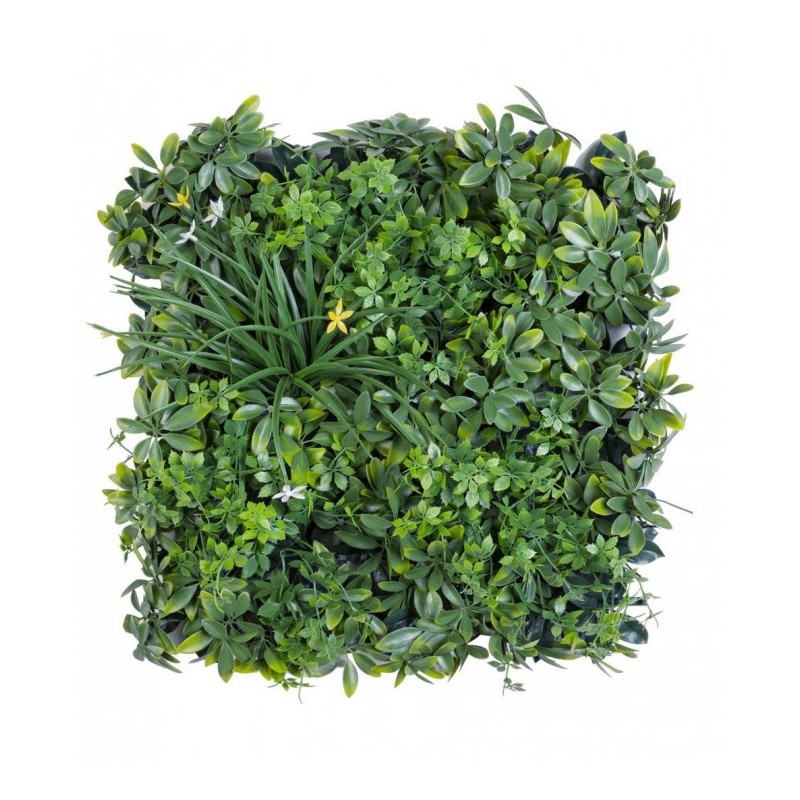 Parete sintetica Verde Narciso 50x50 cm iperbriko