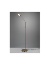 Piantana Touch Led Disco Orientabile Franklin Ottone Invecchiato Trio Lighting