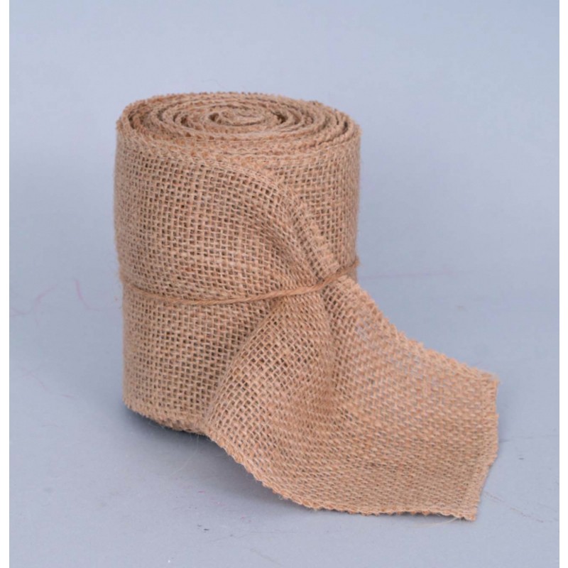 Rotolo juta cm 10 x 5 metri per decori lavoretti