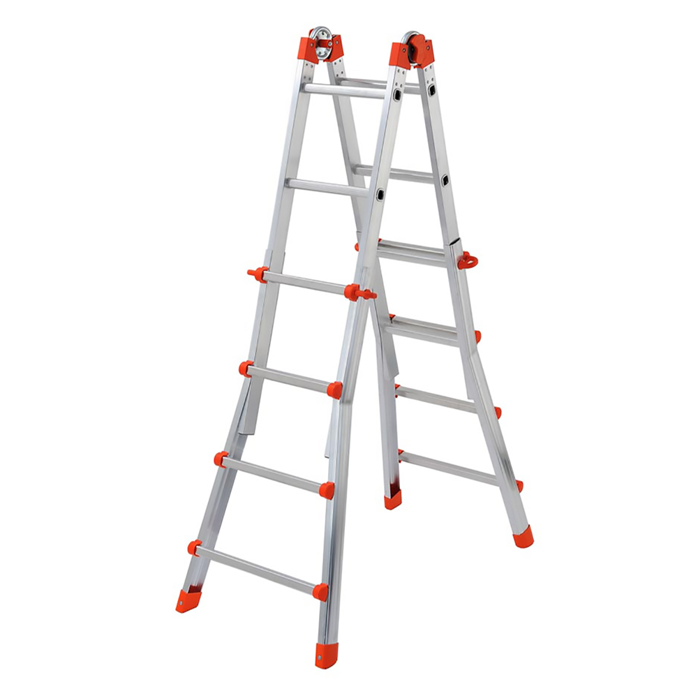 Scala Multiuso 'Peppina' 4+4 Gradini - Cm 377